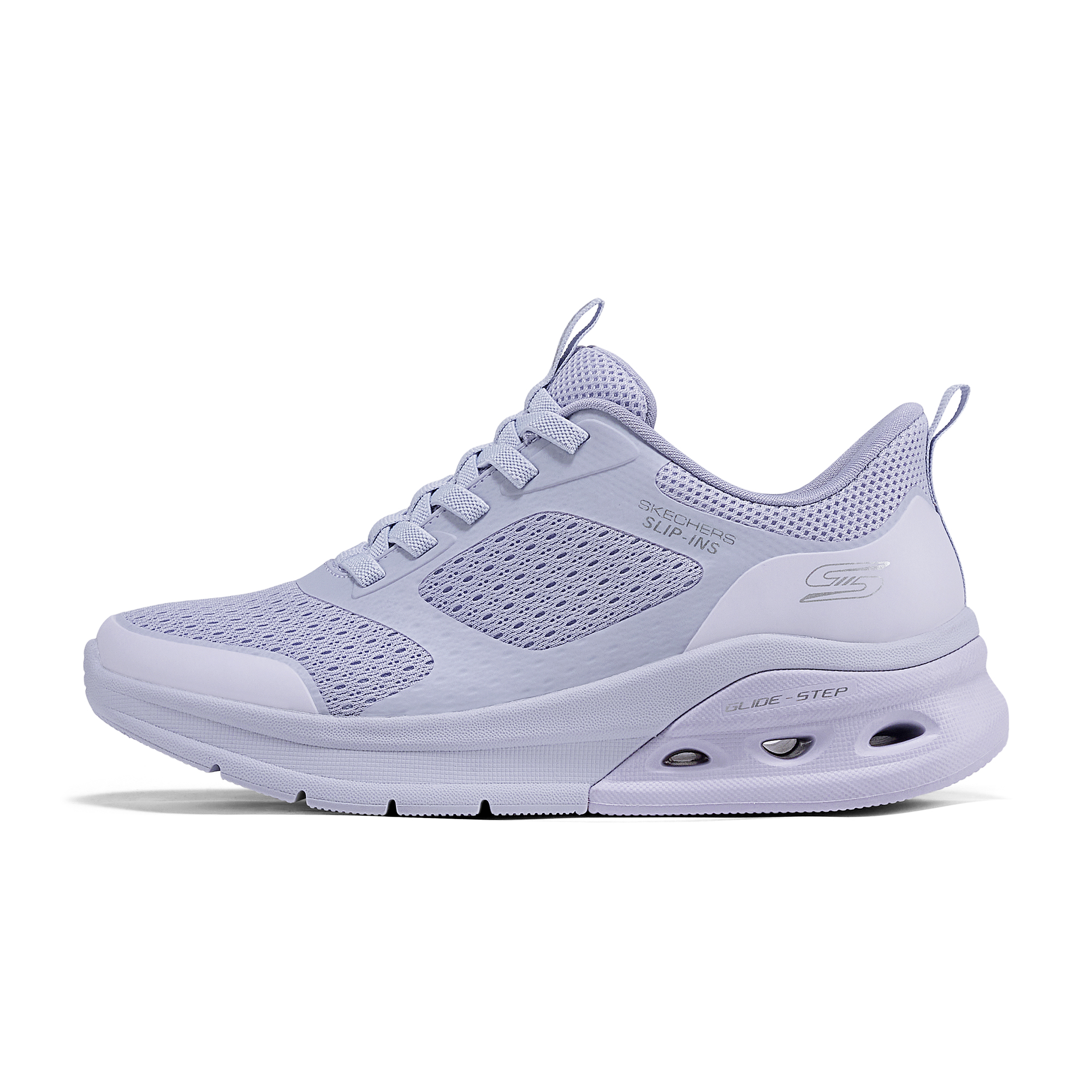 Skechers Textile, Synthetic Leather Breathable Low top Running Shoes Women’s Lilac