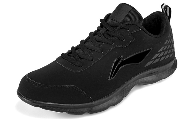 Li Ning Sports Low top Running Shoes Unisex Black