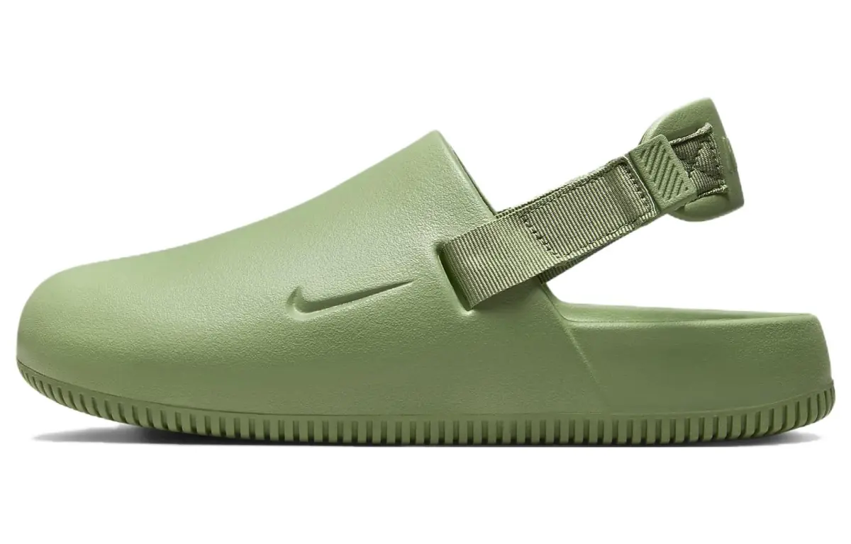 Nike Calm Mule Oil Green Women's