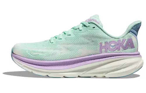 HOKA ONE ONE Clifton 9 Sunlit Ocean Lilac Mist Women's
