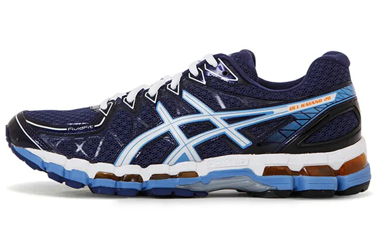 ASICS Gel Kayano20 Running Shoes Men's Low Top Navy Blue