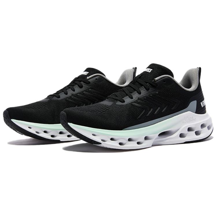 K·SWISS Textile, TPU Low top Running Shoes Women’s Black