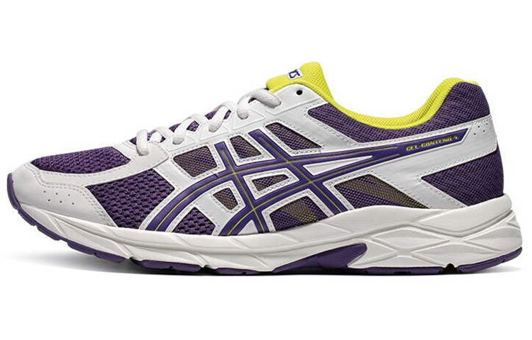 Мужские кроссовки ASICS Asics Gel-Contend 4 (бело-фиолетовые)