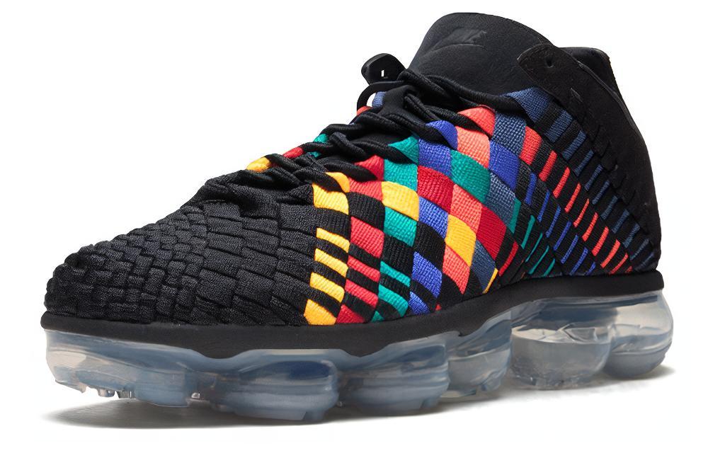 Кроссовки Nike Air VaporMax (черно-цветные) — 黑/彩色 — фото 3