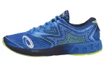 ASICS Noosa FF Comfortable Textile, Synthetic Leather Abrasion Resistant Low top Running Shoes Men's Blue