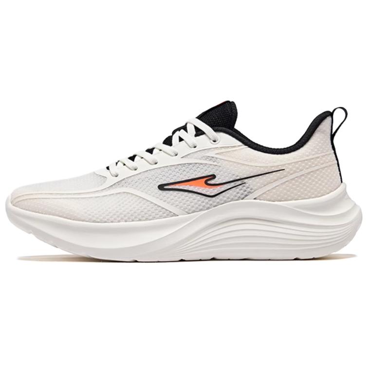 Erke Breathable And Wear resistant Low top Casual Running Shoes Men’s White