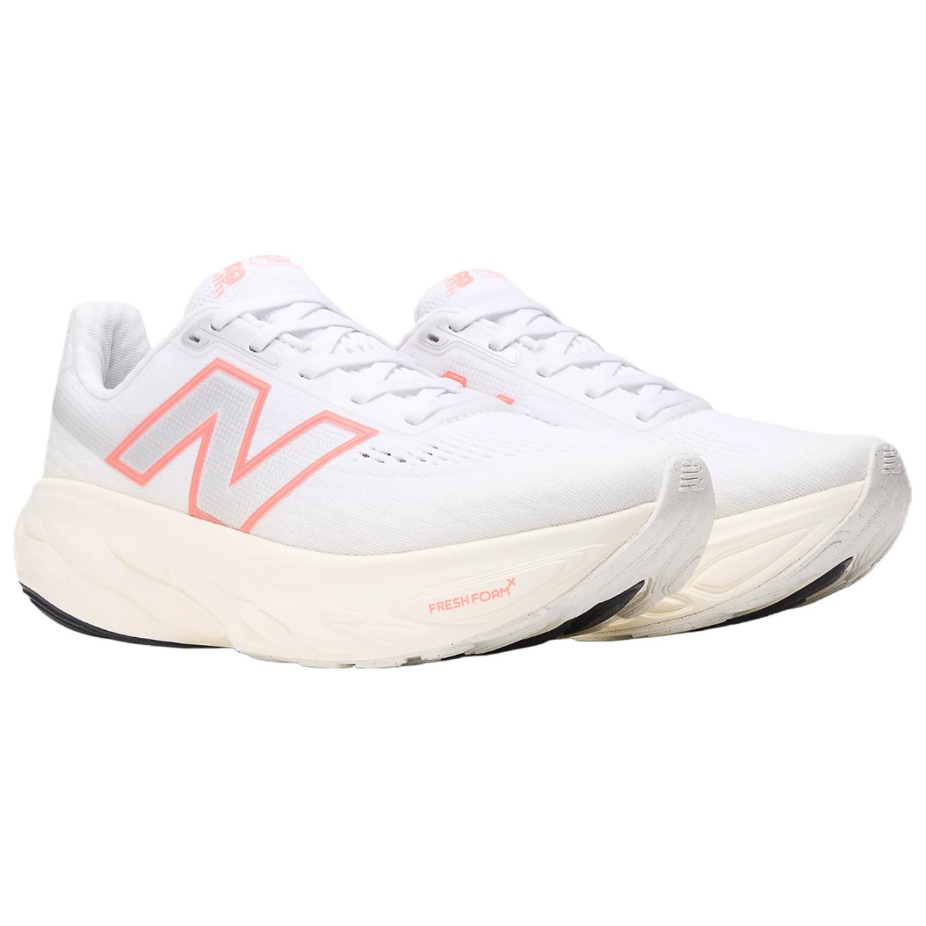 New Balance NB Fresh Foam X 1080v14 Abrasion Resistant Breathable Low top Running Shoes Women’s White