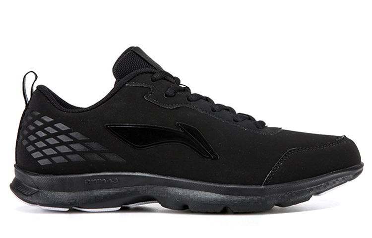 Li Ning Sports Low top Running Shoes Unisex Black