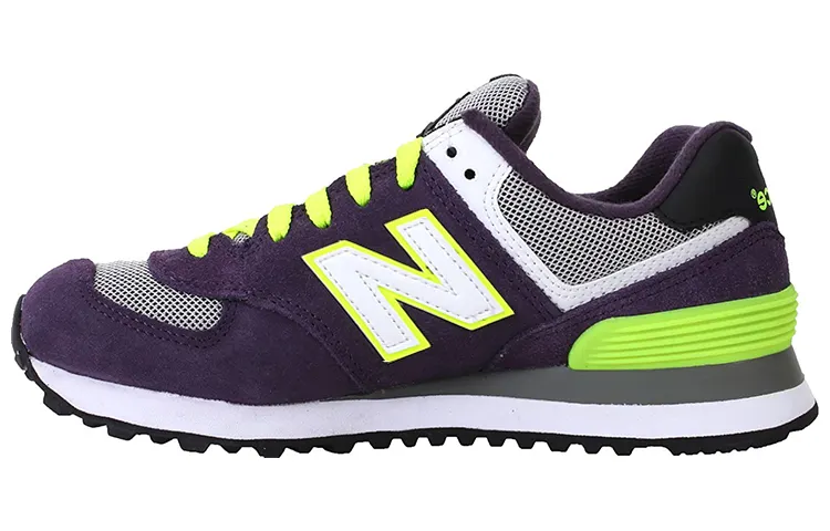 574 Wmns New Balance Classic 'Purple Fluorescent Green' Women's