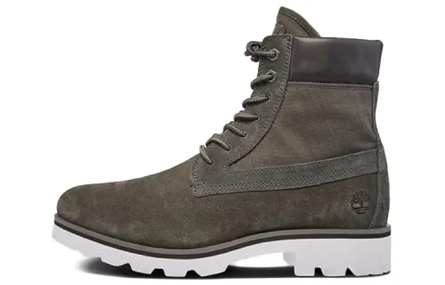 Timberland 6 Inch Vibram Wide Fit Boots 'Olive Green'