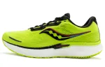 Saucony Triumph Victory 19 Low top Running Shoes Men's Fluorescent Green Black