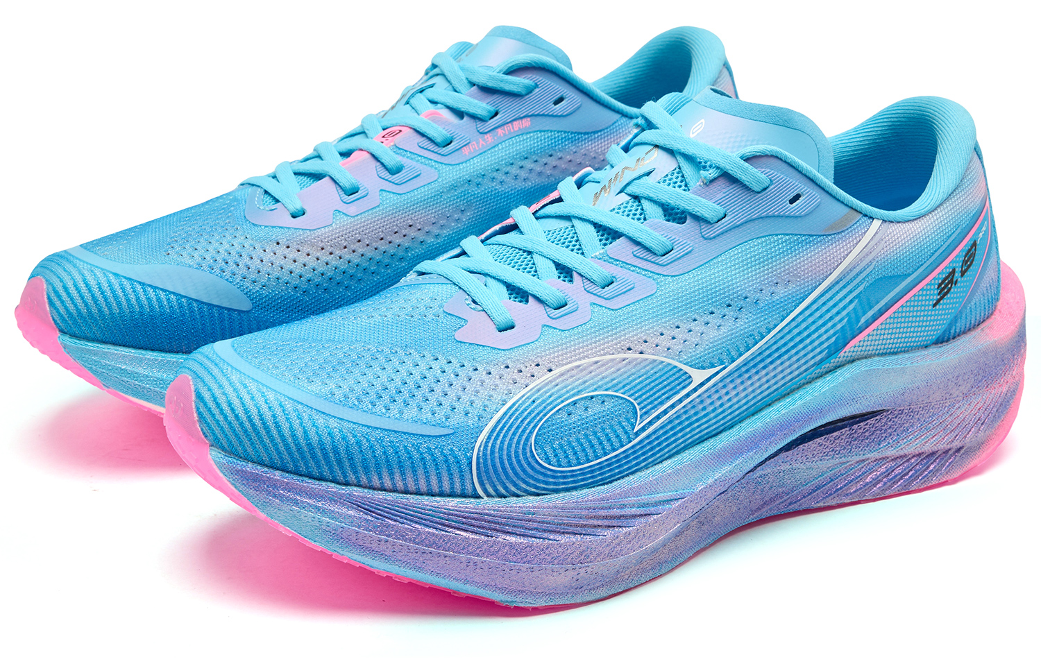 QIAODAN Strong Wind 3.0 PRO Running Shoes Men’s Low Top Blue
