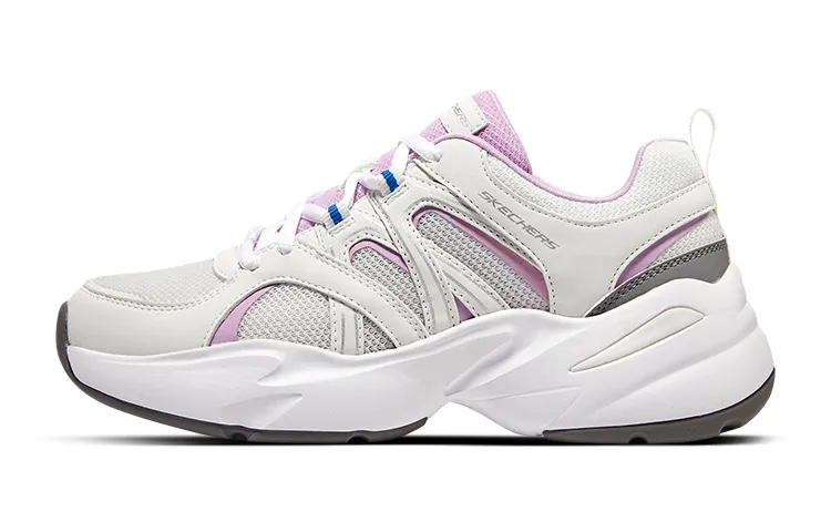 Skechers D'Lites 1.0 Low top Chunky Sneakers Women's White Pink