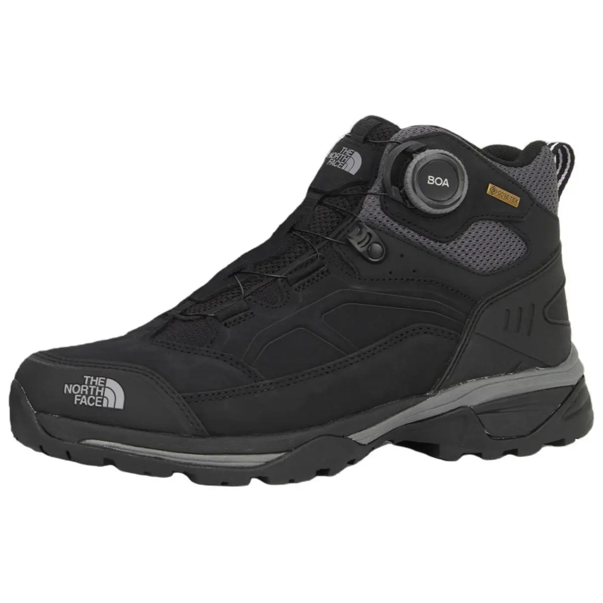 THE NORTH FACE Sierra Cow Leather Comfortable And Lightweight Slip Resistant Waterproof Non Slip And Waterproof Mid top