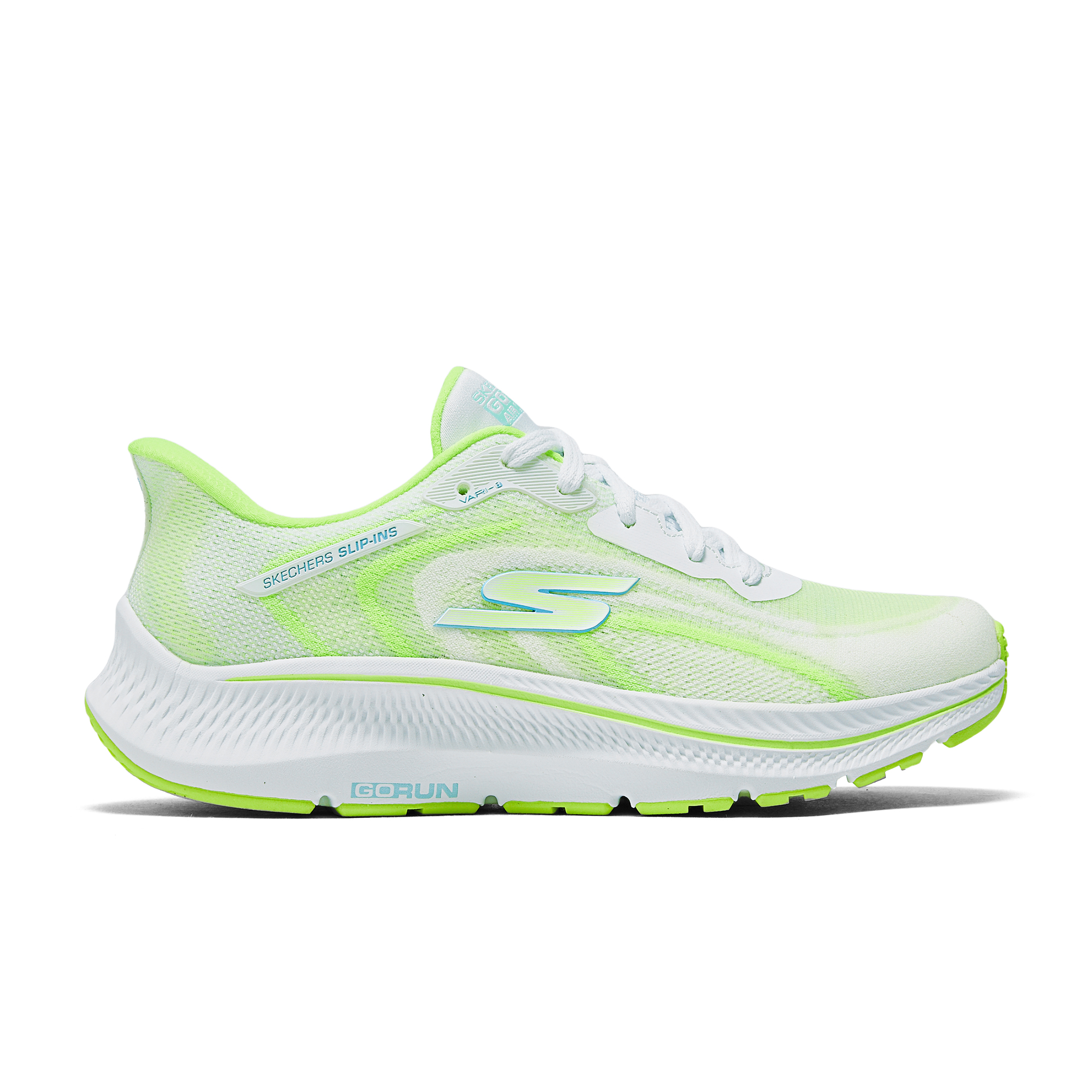 Skechers Women’s GO Abrasion Resistant Low top Casual Running Shoes Women’s White Yellow