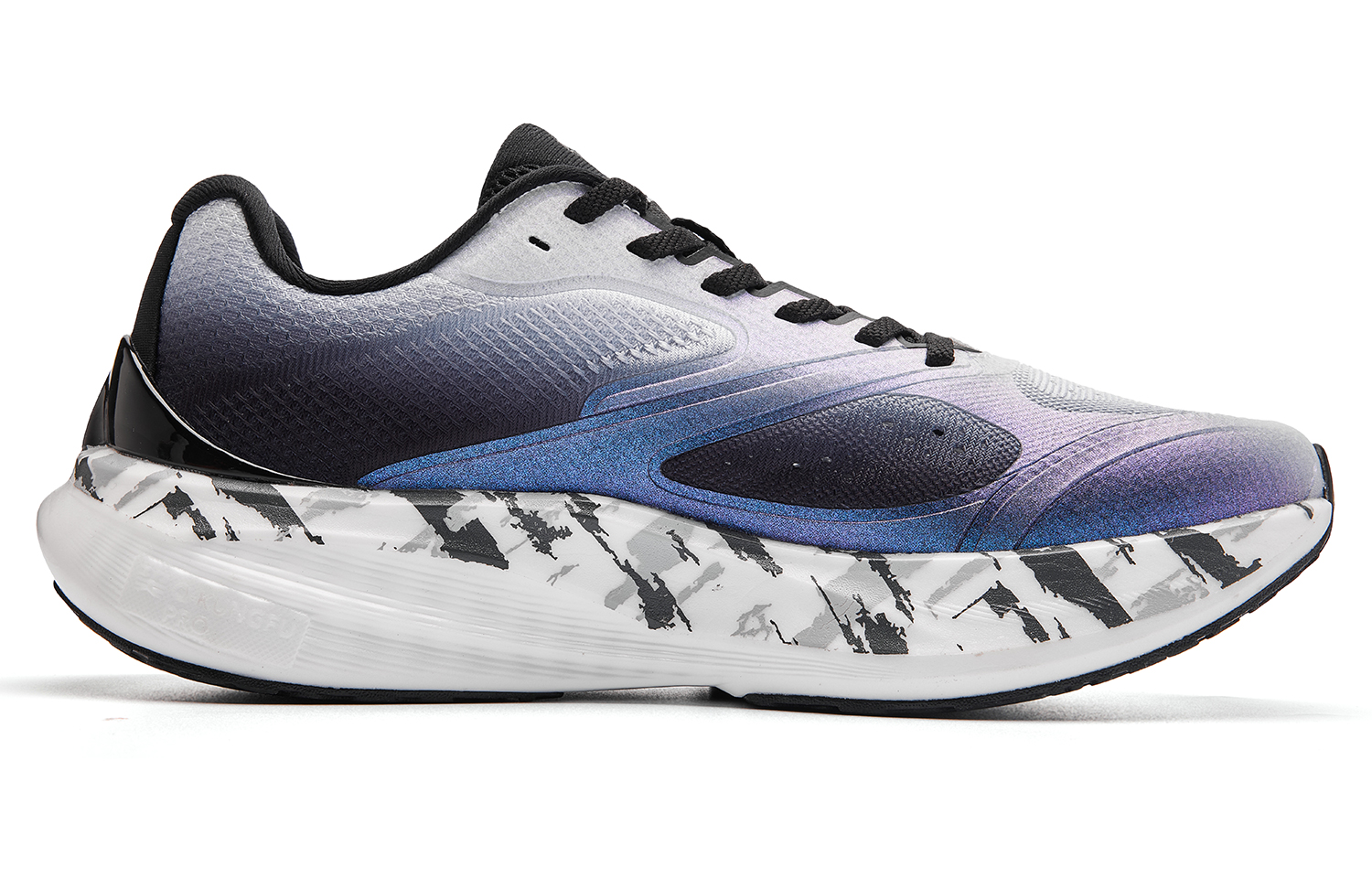 QIAODAN Wind Popular PRO Cushioning Slip Resistant Abrasion Resistant Low top Running Shoes Men’s Jordan White Black