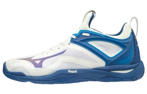 Mizuno Wave Mirage 3 Cozy Wear resistant White Blue