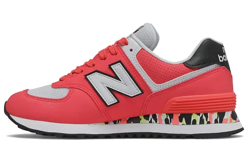 New Balance 574 Vivid Coral Camo Women's