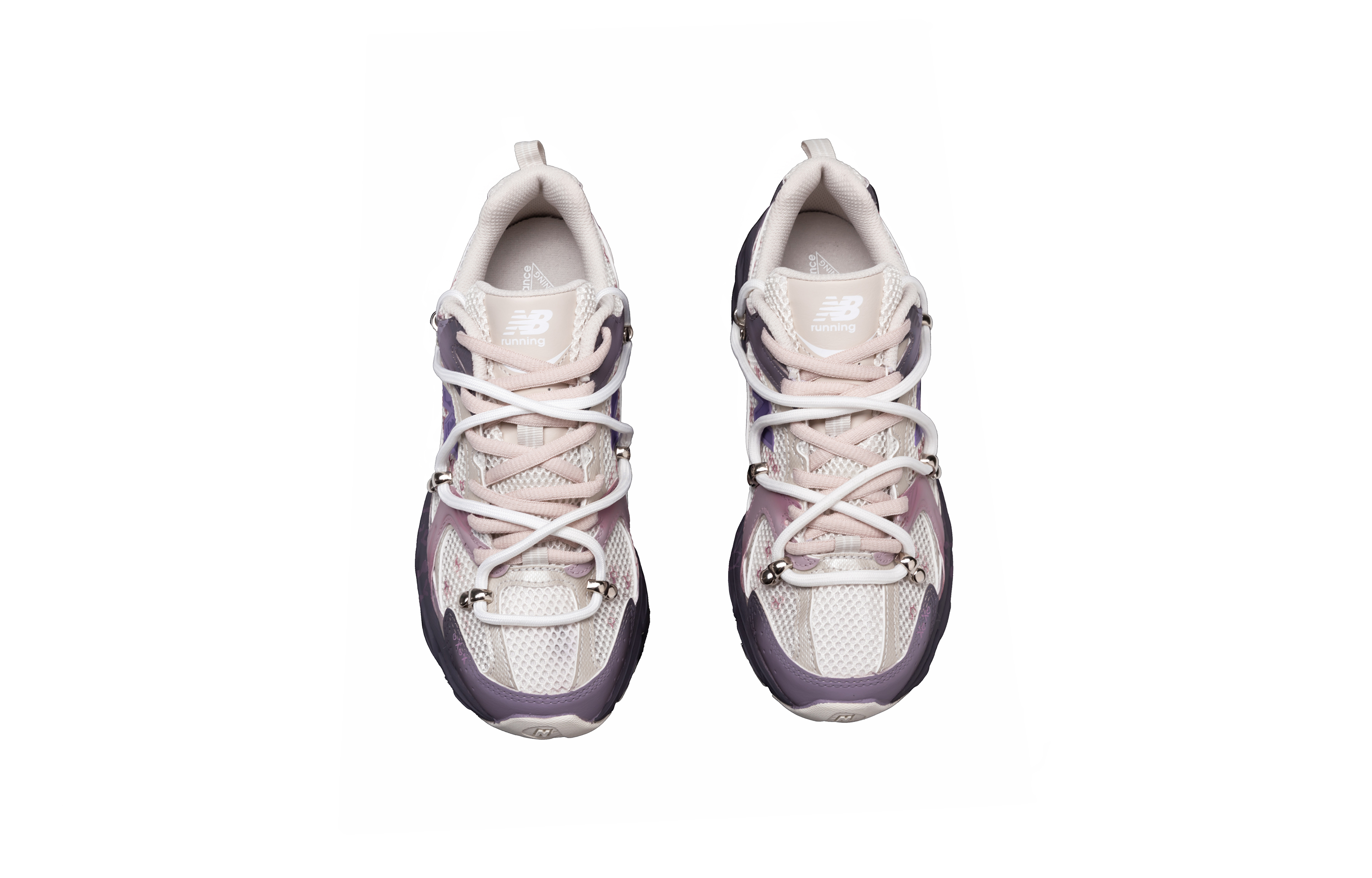 New Balance NB 530 Abrasion Resistant Breathable Low top Casual City Commuting Running Shoes Unisex Light Purple
