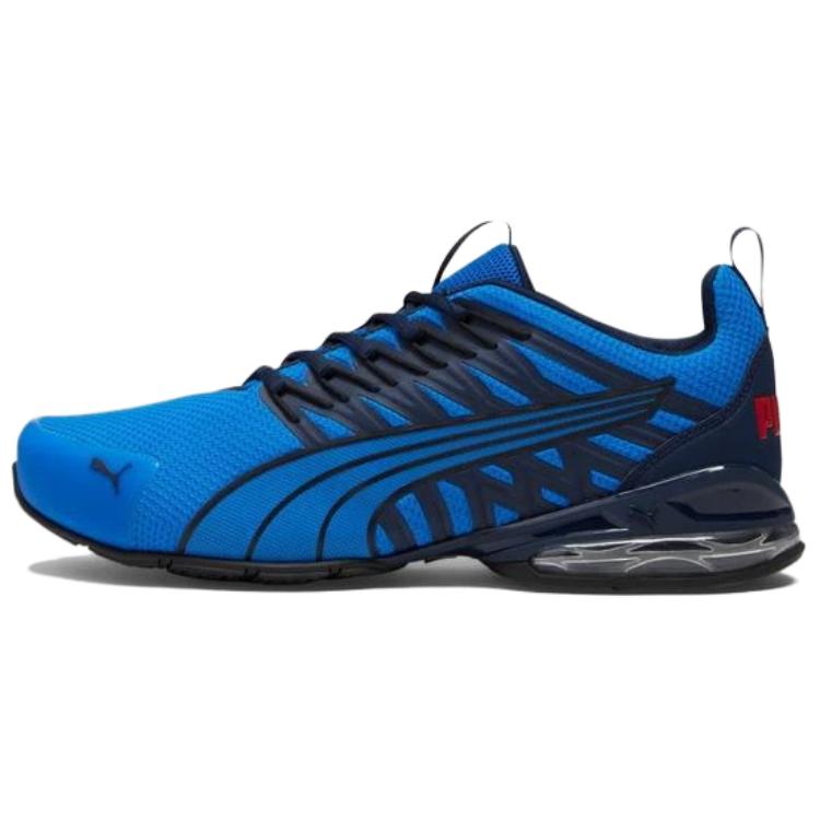 PUMA Voltaic Evo Cushioning Breathable Cushioning Breathable Low top Running Shoes Men's Blue Black