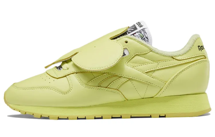 EAMES x Reebok Classic Leather Low top Running Shoes Unisex Yellow