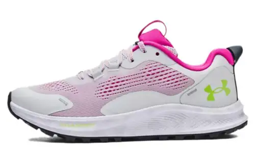 Under Armour Charged Bandit Trail 2 Running Shoes 'Grey Rebel Pink' Women's