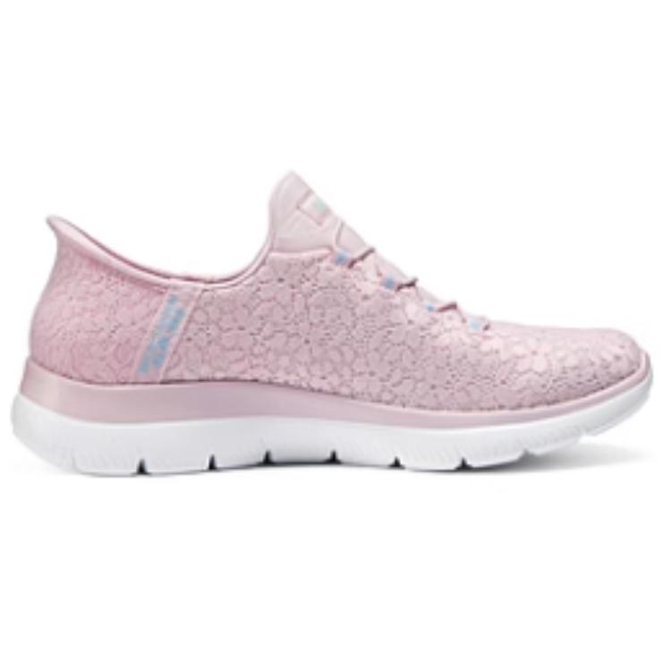 Skechers Versatile Cushioning Breathable Low top Running Shoes Women’s Pink