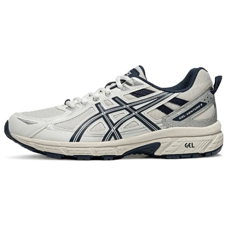 ASICS Gel Venture 6 Low top Casual Running Shoes Women's White/Blue