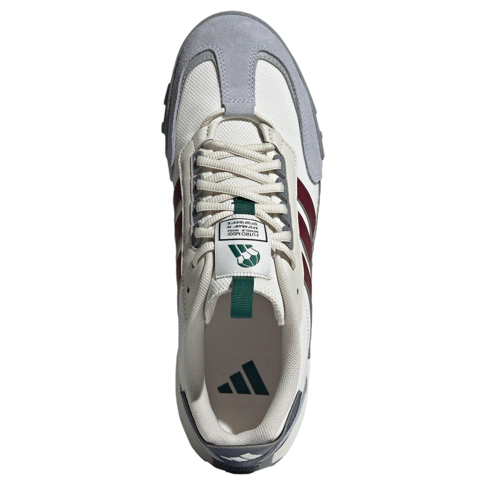 Adidas Futro Mixr Fabric Abrasion Resistant Low top Running Shoes Unisex White Red