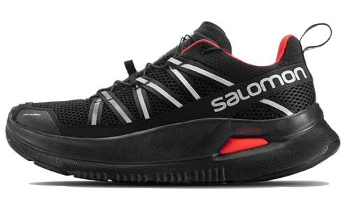 SALOMON Textile, Synthetic Leather Abrasion Resistant Coverage Impact Resistant Low top Long Distance Running