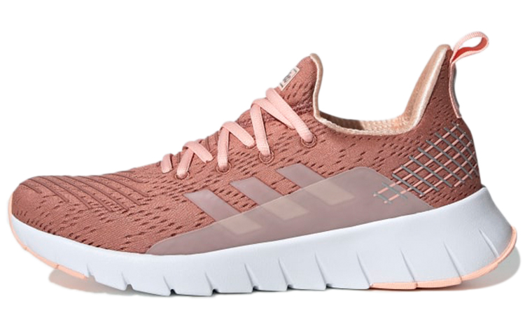 Adidas Asweego Comfortable Breathable Coverage Low top Running Shoes Women's Rose Pink