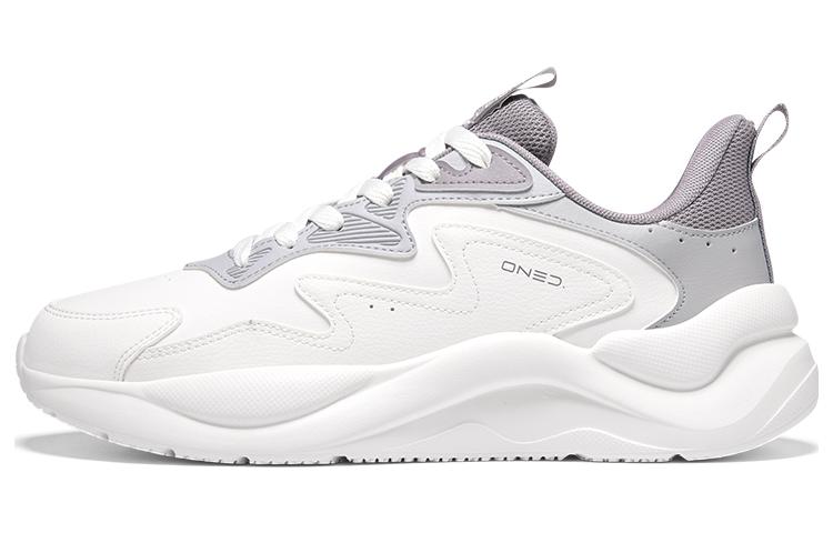 361° Wander Comfortable Abrasion Resistant Lightweight Low top Running Shoes Men’s White Gray