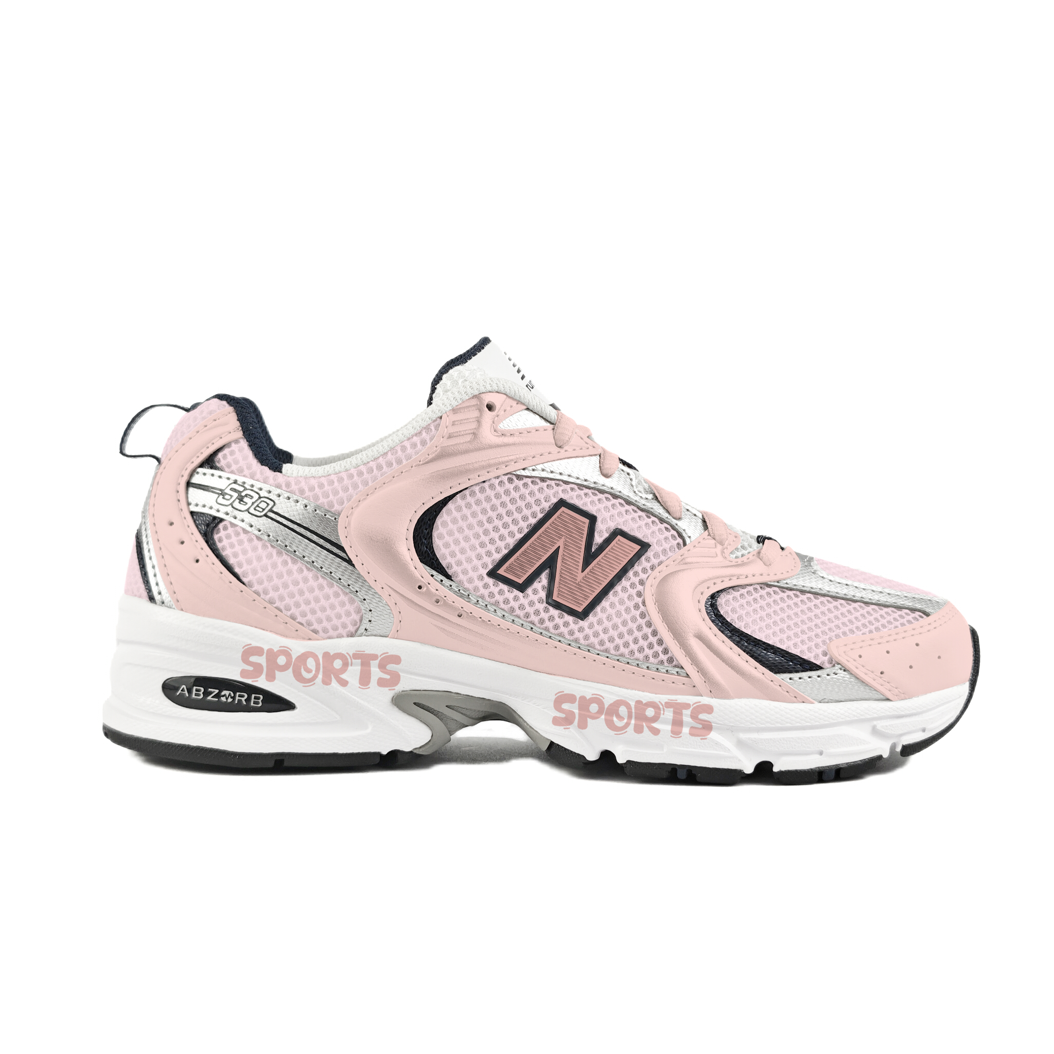 New Balance NB 530 Abrasion Resistant Low top Running Shoes Unisex Blue Pink