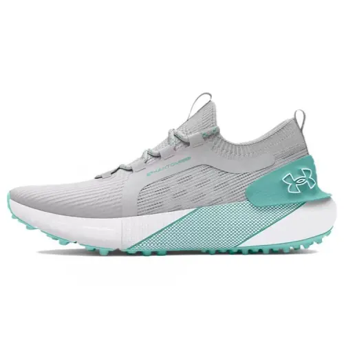 Under Armour Phantom Golf Fashion Abrasion Resistant Low top Golf Shoes Women's Gray Green