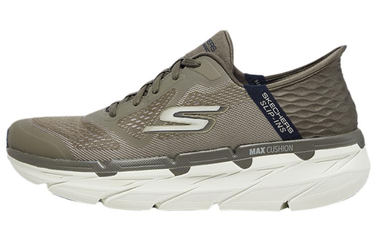 Мужские кроссовки Skechers Max Cushioning Premier (коричневый)