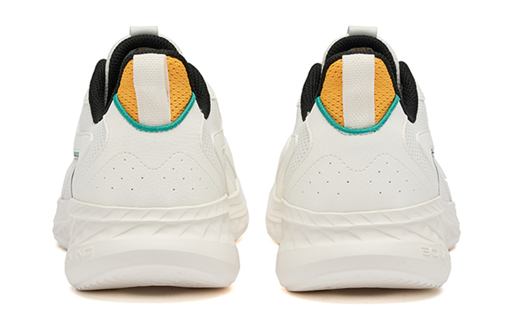 361° Slip Resistant, Abrasion Resistant, Breathable Low top Running Shoes Men’s Feather White