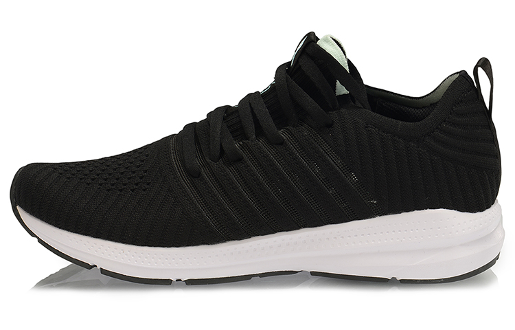 Li Ning Yufeng Cushioning Low top Running Shoes Women's Black White