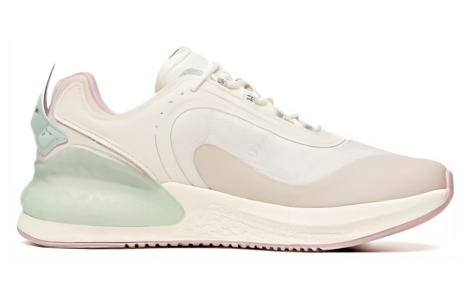 Anta C37+ Comfortable Slip Resistant Abrasion Resistant Low top Running Shoes Women’s White