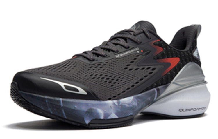 361° Casual Slip Resistant, Abrasion Resistant, Breathable, Lightweight Low top Running Shoes Men’s Gray Black