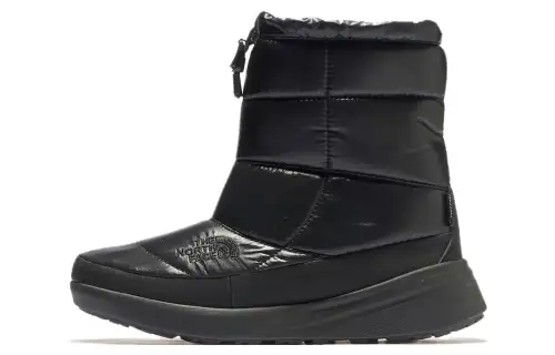 THE NORTH FACE Nuptse Short Outdoor Boots Women's Black