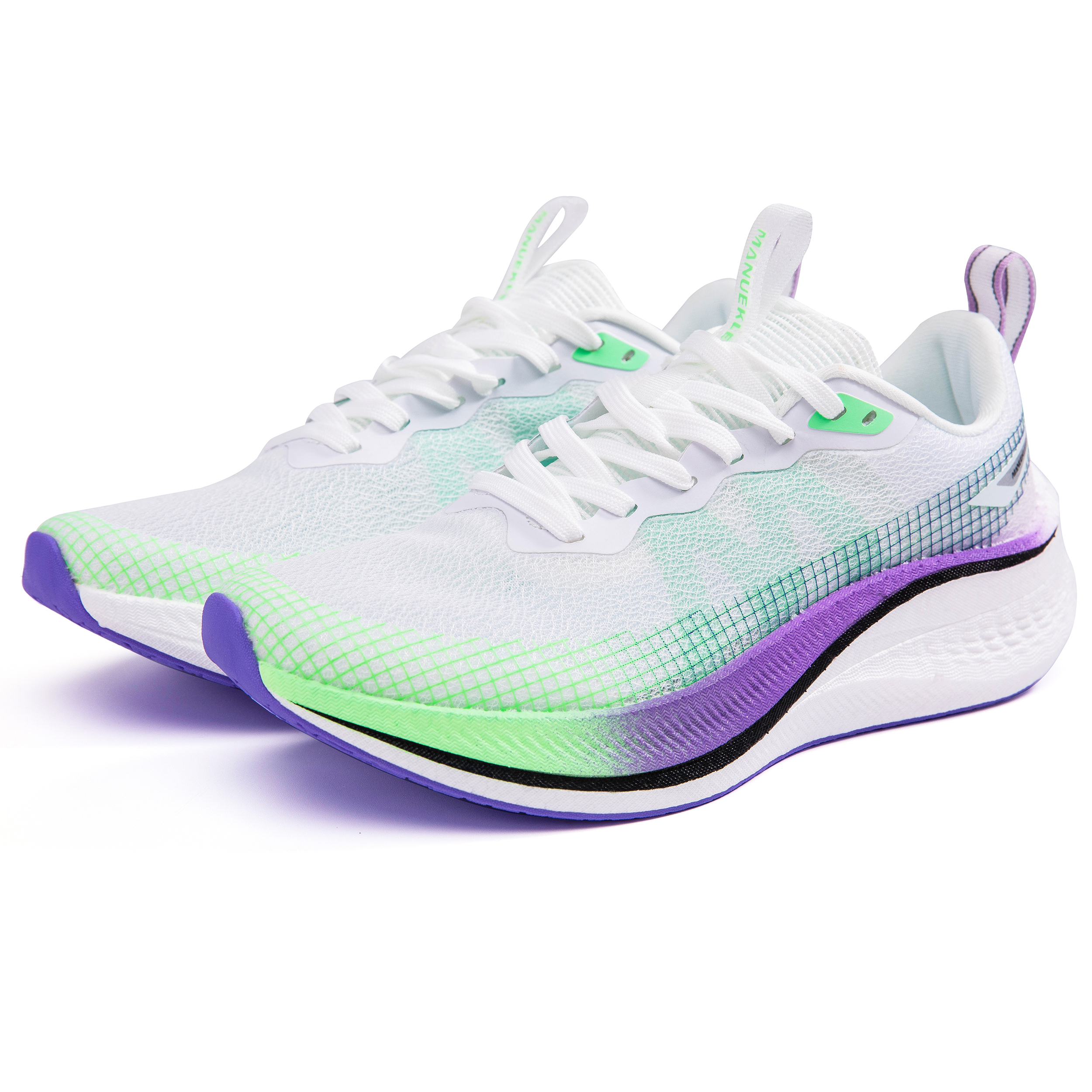 MANUEKLEAR Cushioning Slip Resistant Abrasion Resistant Breathable Coverage Lightweight Rebound Anti Rollover Low top