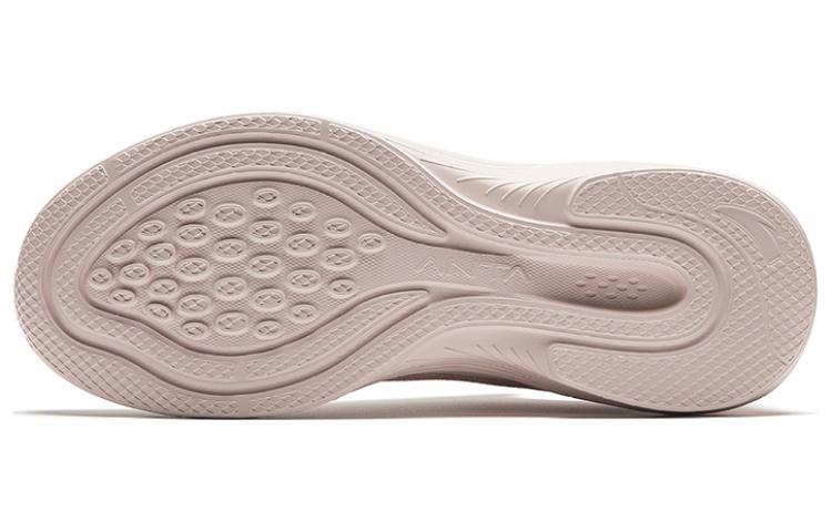 Anta Slip Resistant Abrasion Resistant Low top Running Shoes Women’s White Pink