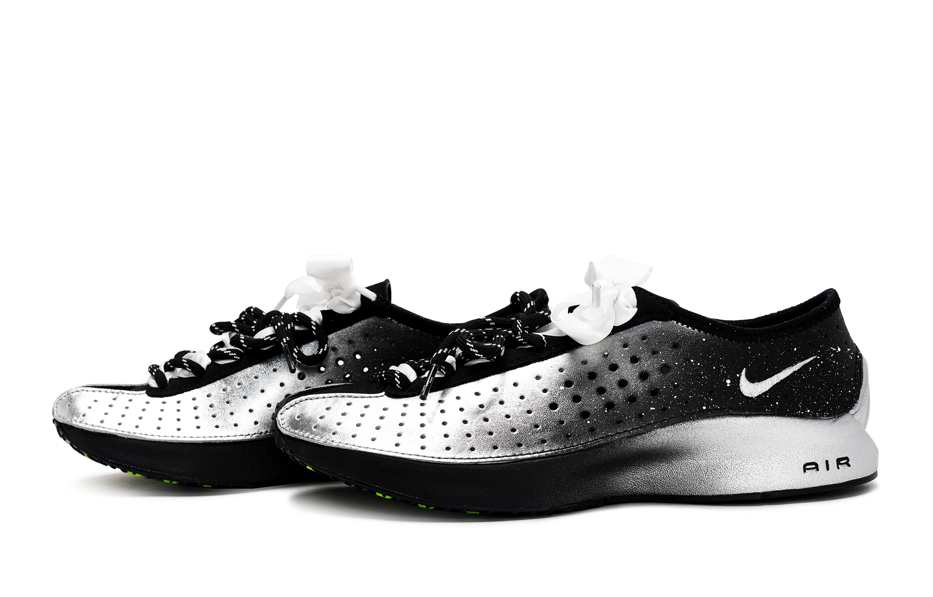 Nike Air Superfly Low top Running Shoes Women’s Black Gray Silver