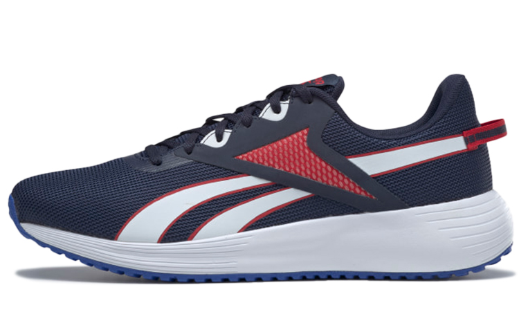 Reebok Lite Plus 3 Running Shoes Men's Low Top Navy Blue