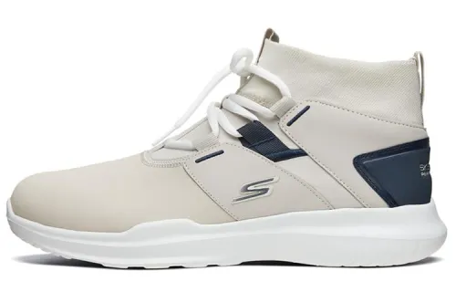 Skechers Running Shoes Men's Mid Top White/Blue