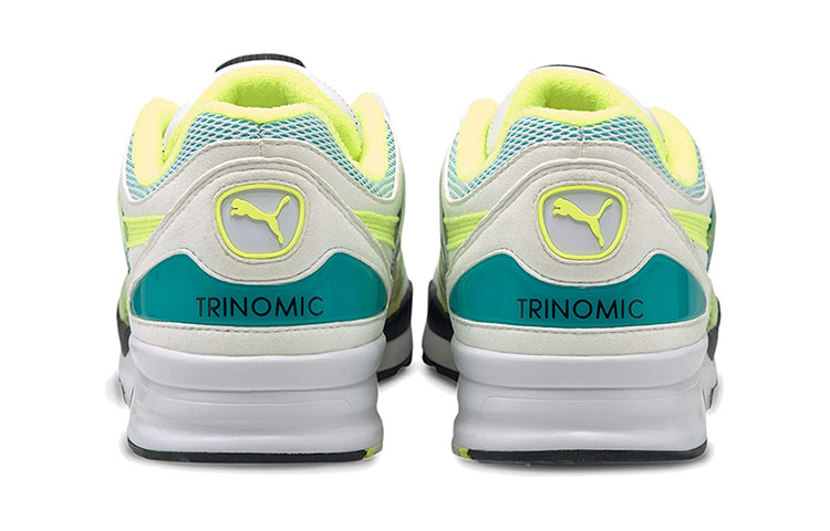 Кроссовки PUMA CAPRI BREEZE (сине-зелено-белые) — фото 5