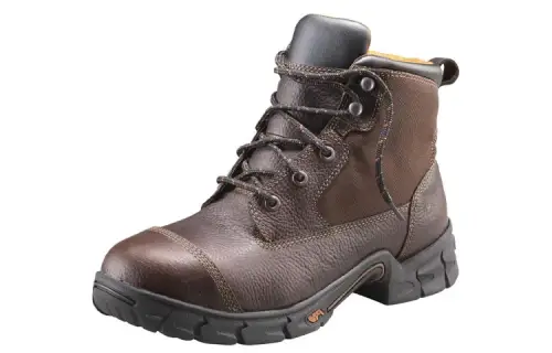 Timberland Top Grain Cow Leather Abrasion Resistant Cushioning Short Outdoor Boots Men's Dark Brown