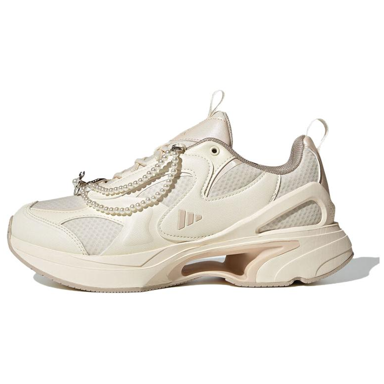 Adidas SWANNER Abrasion Resistant Low top Running Shoes Women’s Beige