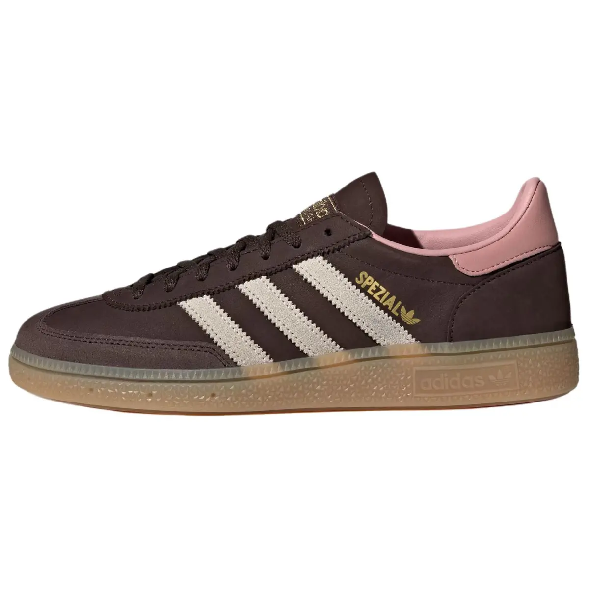 Adidas Originals HANDBALL SPEZIAL Low top German Army Trainers Women's Dark Brown