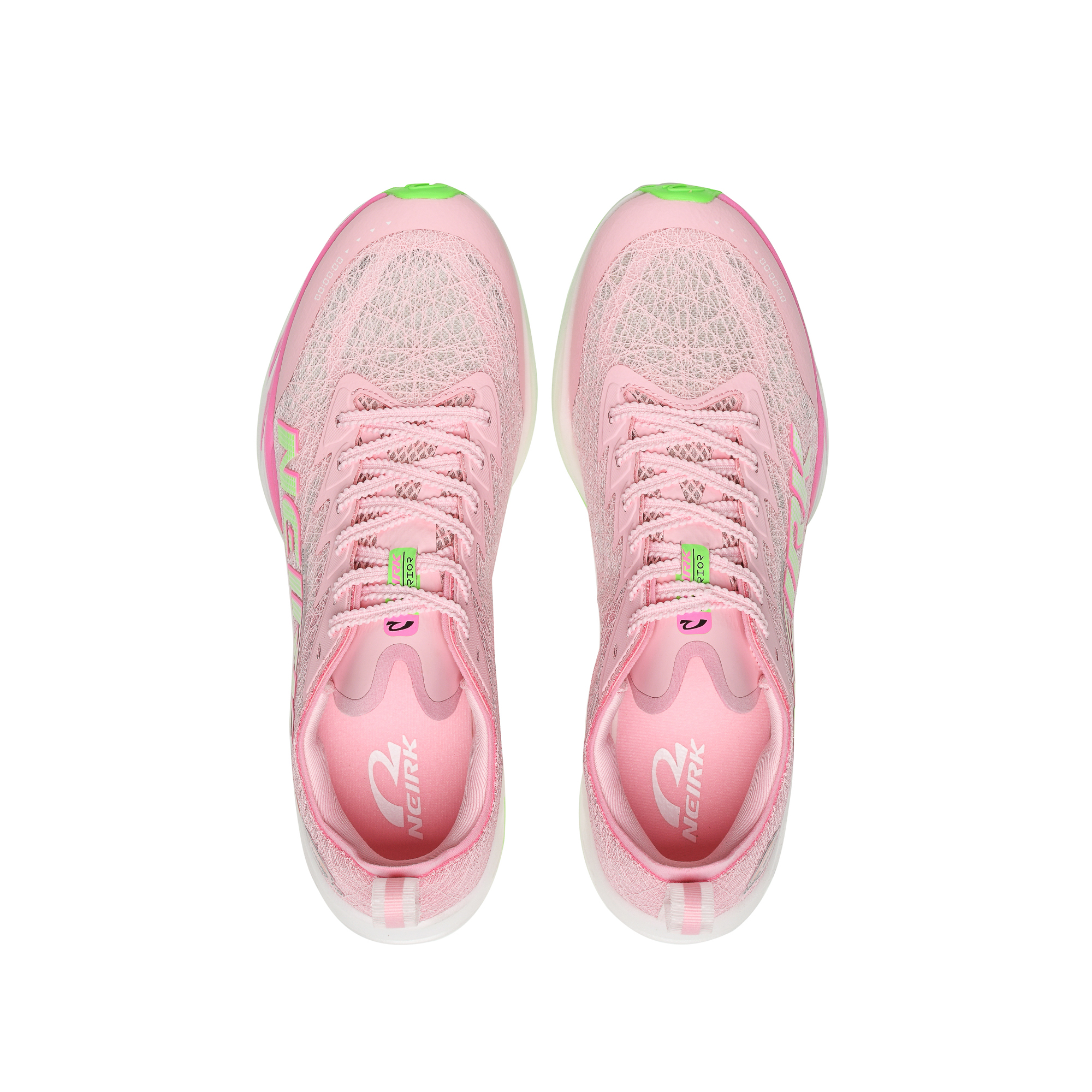 Neirk Running Shoes Unisex Peach Blossom Pond Water